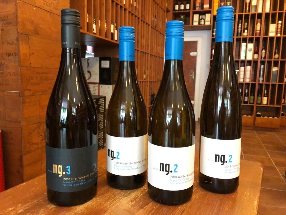 Die herrlichen Weine des Weinguts Nauerth-Gnägy aus der Pfalz sind wieder eingetroffen!
