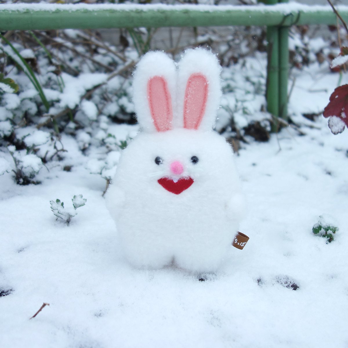 Naito Design Pochippa Peluche Coniglio Bianco