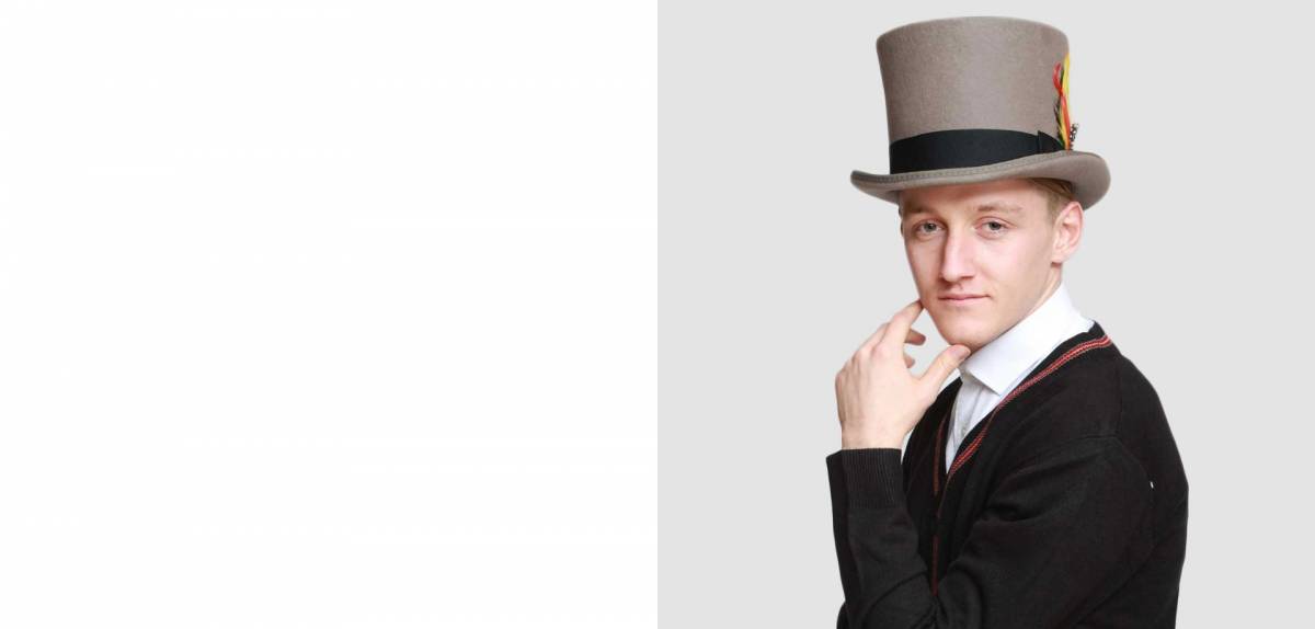 Men top hat