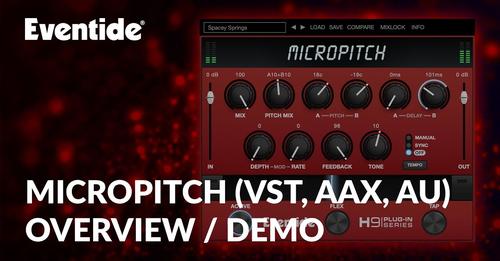 Eventide has just added MicroPitch to the Eventide..