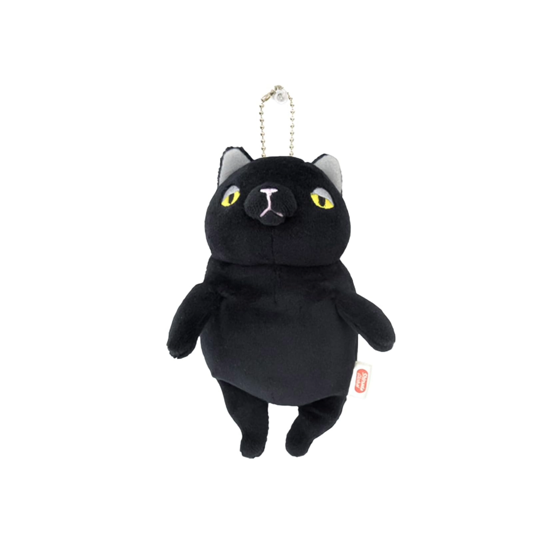 Morisaka Global Mochi Peluche Gatto Nero Mascotte