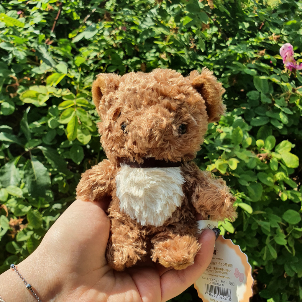 Naito Design Mimikuma Moka Mascot 11cm Orsetto Peluche