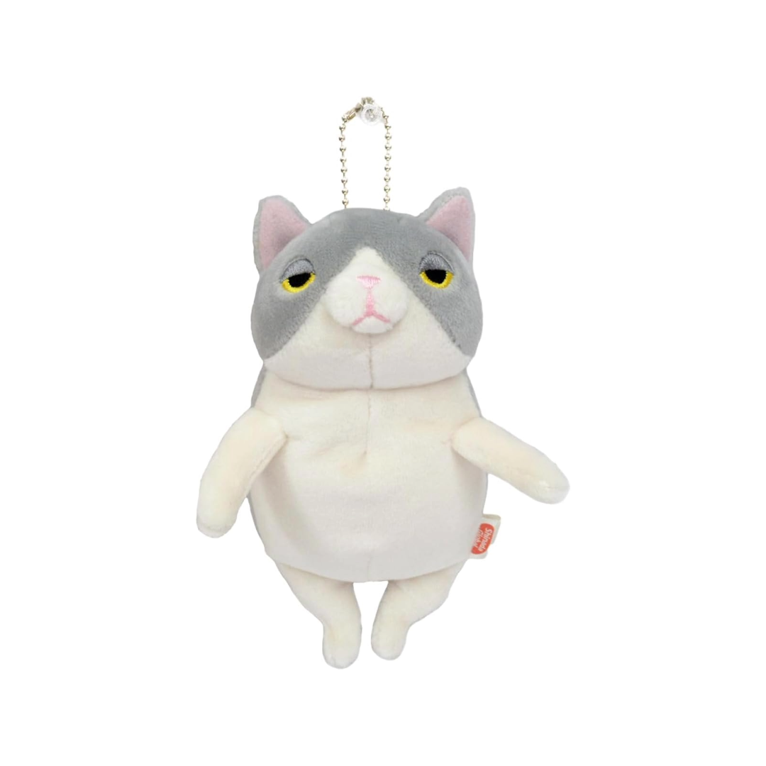 Morisaka Global Mochi Neko (MINI) Hachiware Grigio Gatto Mascotte