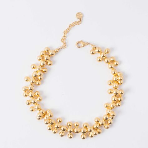 Sputnik small necklace gold