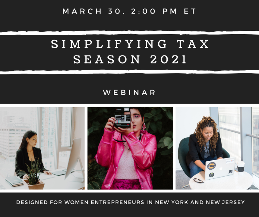 Tax season is often stressful for all the different kinds of businesses that women run and for all the different kinds of women ...
