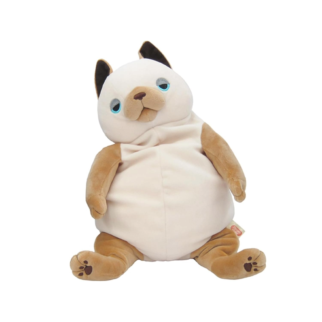 Morisaka Global Mochi Cat (M) Peluche Gatto Siamese