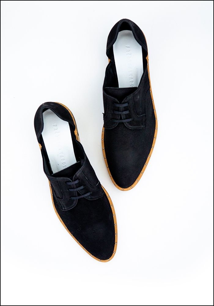 Freda Salvador Freda Salvador Black Leather Oxford