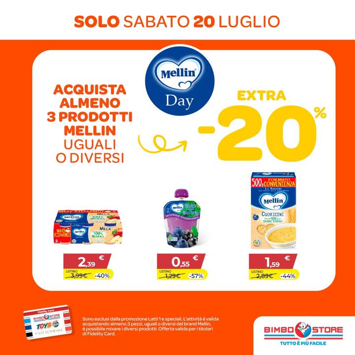 Finalmente è Mellin Day!